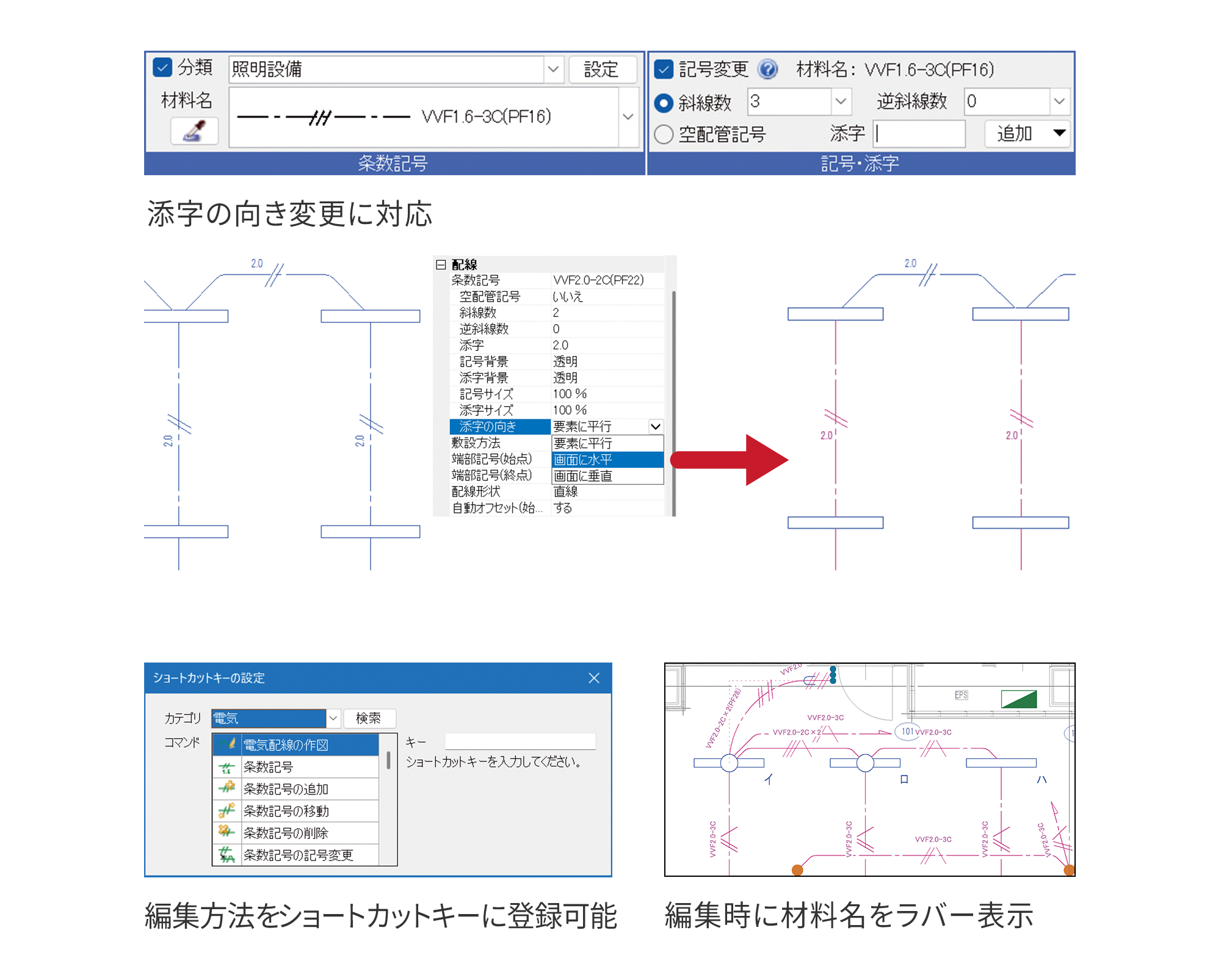 条数記号の機能向上